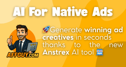 🚀 Anstrex Just Dropped AI for Native Ads—Here’s How to Use It (and Where to Blast Them) 🚀 Anstrex Just Dropped AI for Native Ads—Here’s How to Use It (and Where to Blast Them)