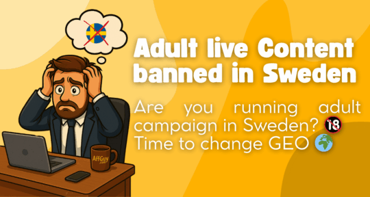 🚨 Breaking: Sweden Bans Purchases of Live Adult Content