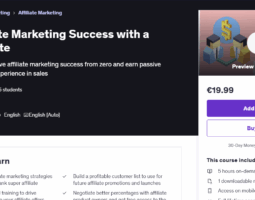 [Udemy] – A to Z Affiliate Marketing